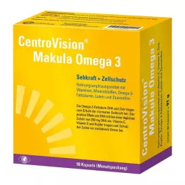 CENTROVISION Κάψουλες Makula Omega-3, 90 τεμ