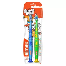 ELMEX Παιδική οδοντόβουρτσα Duo Pack, 2 τεμ