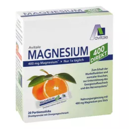 MAGNESIUM 400 ξυλάκια απευθείας μερίδα πορτοκαλιού, 20Χ2,1 γρ