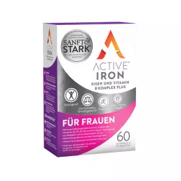 ACTIVE IRON Σίδηρος και Βιταμίνη Β Complex plus, 60 τεμ