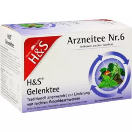 H&amp;S Φίλτρο φακελάκι τσαγιού, 20Χ2,0 γρ