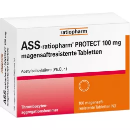 ASS-ratiopharm PROTECT 100 mg γαστροανθεκτικά δισκία, 100 τεμ