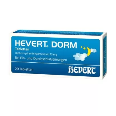 HEVERT DORM Ταμπλέτες, 20 τεμ HEVERT DORM Ταμπλέτες, 20 τεμ