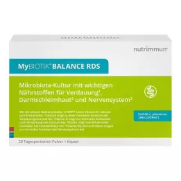 MYBIOTIK BALANCE RDS 20x2 g Plv.+20 κάψουλες, 1 P