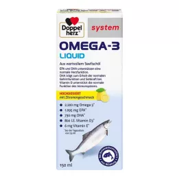DOPPELHERZ Υγρό σύστημα Ωμέγα-3, 150 ml