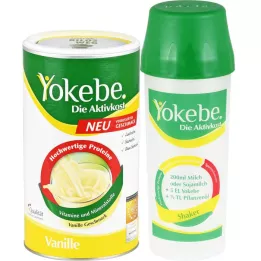 YOKEBE Βανίλια NF αρχική συσκευασία σε σκόνη, 500 γρ