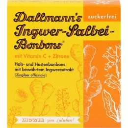 DALLMANNS Ginger Sage Bonbons, 37 γρ