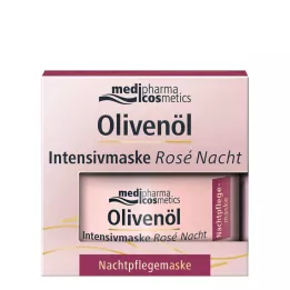 OLIVENÖL INTENSIVMASKE Κρέμα νύχτας τριαντάφυλλο, 50 ml