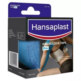 HANSAPLAST Ταινία Sport Kinesiology 5 cmx5 m μπλε, 1 τεμάχιο