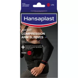 HANSAPLAST Σπορ μανίκια συμπιεστικού βραχίονα μεγέθους M, 2 τεμάχια