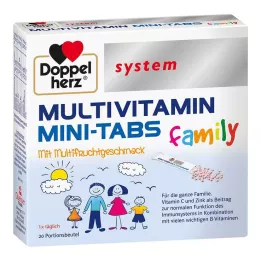 DOPPELHERZ Πολυβιταμινούχο σύστημα οικογένειας Mini-Tabs, 20 τεμ