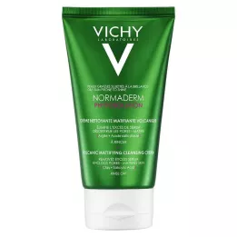 VICHY NORMADERM ματ καθαρισμός με αφρό πηλού, 125 ml