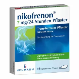 NIKOFRENON 7 mg/24 ώρες διαδερμικό έμπλαστρο, 14 τεμ