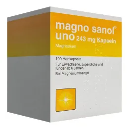 Magno Sanol uno 243 mg κάψουλες, 100 τεμ