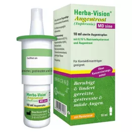 HERBA-VISION Οφθαλμικές σταγόνες Eyebright MD ημιτονοειδούς, 10 ml