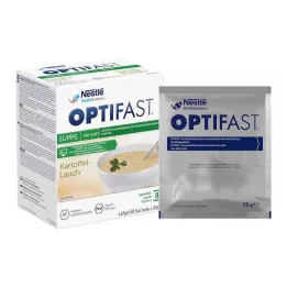 OPTIFAST Σούπα πατάτα-Πράσο σε σκόνη, 8Χ55 γρ