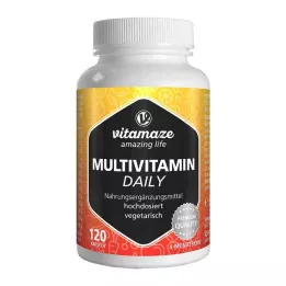 MULTIVITAMIN DAILY χωρίς ιώδιο χορτοφαγικές κάψουλες, 120 τεμ
