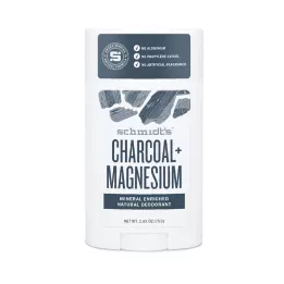 SCHMIDTS Deo Stick Signature Charcoal &amp; Μαγνήσιο, 75 γρ