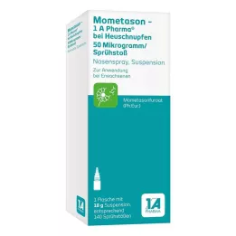 MOMETASON 1A Phar.b.Πυρετός χόρτου 50μg/σπρέι 140, 18 g