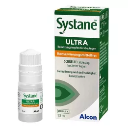 SYSTANE ULTRA Διαβρεκτικό για βλέφαρα χωρίς συντηρητικό, 10 ml