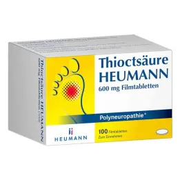 Thioctic acid Heumann 600 mg επικαλυμμένα με λεπτό υμένιο δισκία (100 τεμάχια)