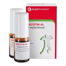 NICOTIN AL 1 mg/σπρέι για χρήση στο στόμα, 2 τεμ