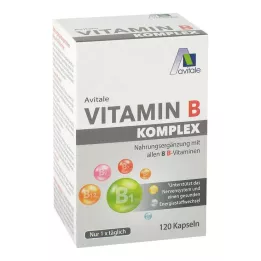 VITAMIN B KOMPLEX κάψουλες, 120 τεμ