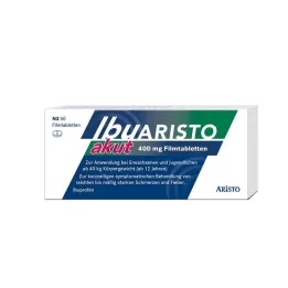 IBUARISTO akut 400 mg επικαλυμμένα με λεπτό υμένιο δισκία, 50 τεμ
