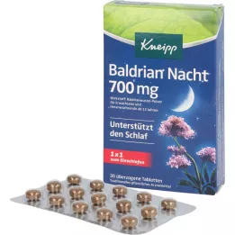 KNEIPP Valerian Night 700 mg επικαλυμμένα δισκία, 30 τεμ