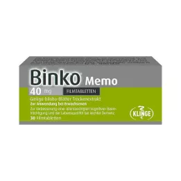 BINKO Memo 40 mg επικαλυμμένα με λεπτό υμένιο δισκία, 30 τεμ