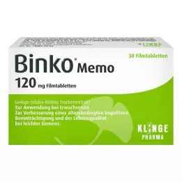 BINKO Memo 120 mg επικαλυμμένα με λεπτό υμένιο δισκία, 30 τεμ