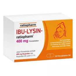 IBU-LYSIN-ratiopharm 400 mg επικαλυμμένα με λεπτό υμένιο δισκία, 50 τεμ