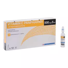 VITAMIN C PANPHARMA 100 mg/ml ενέσιμο διάλυμα, 10X5 ml