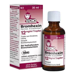 BROMHEXIN Hermes Arzneimittel 12 mg/ml σταγόνες, 30 ml
