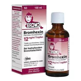 BROMHEXIN Hermes Arzneimittel 12 mg/ml σταγόνες, 100 ml