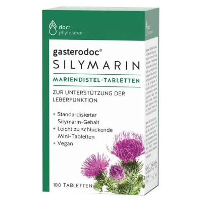 Ταμπλέτες Gasterodoc Silymarin Milk Thistle, 180 τεμ
