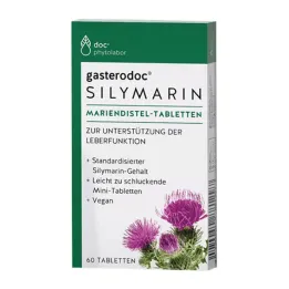 Ταμπλέτες Gasterodoc Silymarin Milk Thistle, 60 τεμ