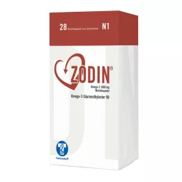 ZODIN Ωμέγα-3 1.000 mg μαλακές κάψουλες, 28 τεμ