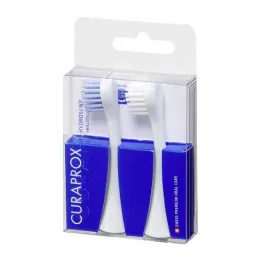Ανταλλακτικές κεφαλές βουρτσών Curaprox Hydrosonic Pro ευαίσθητες, 2 τεμαχίων