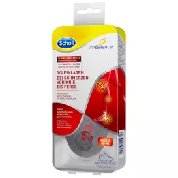 SCHOLL 3/4 πάτοι για πόνο στη φτέρνα και στα γόνατα 40-42, 1Χ2 τεμ