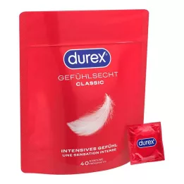 DUREX Feeling Real Ultra-Thin Προφυλακτικά, 40 τεμ