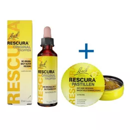 BACHBLÜTEN Γνήσια Rescura Drops χωρίς αλκοόλ, 20 ml