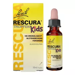 BACHBLÜTEN Γνήσιο Rescura Kids Tro χωρίς αλκοόλ, 10 ml