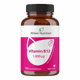 Βιταμίνη Β12 1.000 μg παστίλιες vegan, 120 τεμ