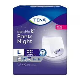 TENA PANTS νυχτερινό παντελόνι μιας χρήσης super L, 10 τεμ