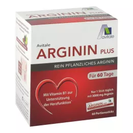 ARGININ PLUS Βιταμίνες Β1+Β6+Β12+Στικς Φολικού Οξέος, 60Χ5,9 γρ