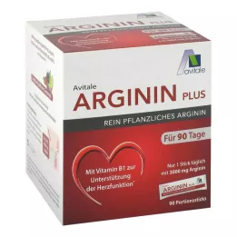 ARGININ PLUS Βιταμίνες Β1+Β6+Β12+Στικς Φολικού Οξέος, 90Χ5,9 γρ