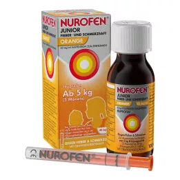 NUROFEN Junior Fever and Pain Syrup Oran.40 mg/ml, 100 ml