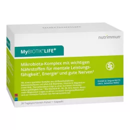 MYBIOTIK LIFE+ Συνδυαστική συσκευασία 30x1,5 g Plv.+60 Caps., 1 τεμ