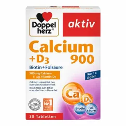 Doppelherz Calcium 900 + D3 δισκία, 30 τεμ